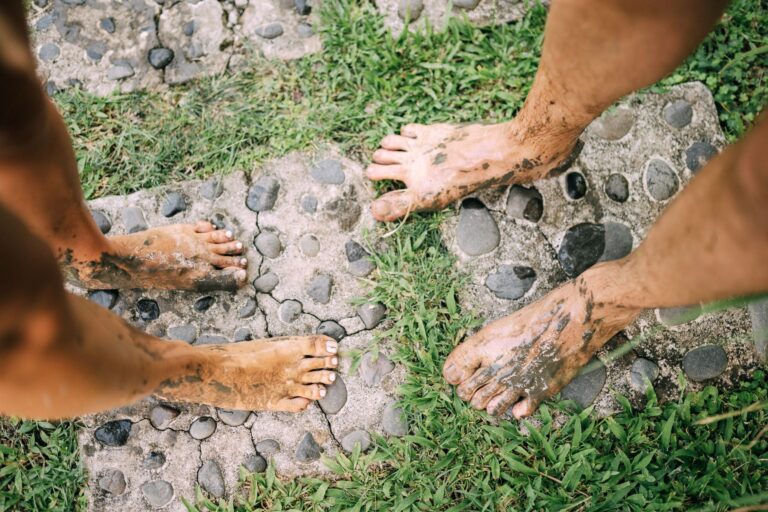 An editorial image illustrating grounding rods and earthing kits equipment selection wellness.
